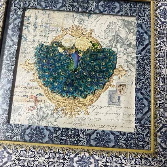 Punch Studio Peacock Nesting Box - 3D Peacock Decorative Box by Punch Studio - Picture 5 of 9